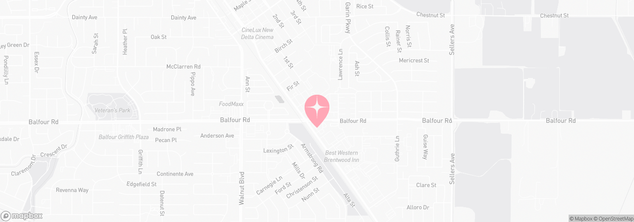Map of Tutu School Brentwood