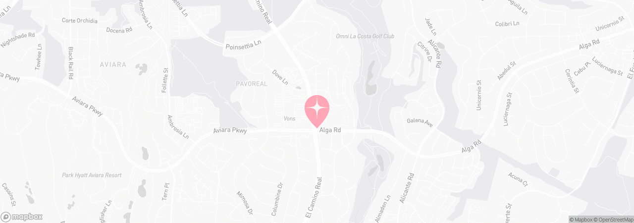 Map of Tutu School Carlsbad