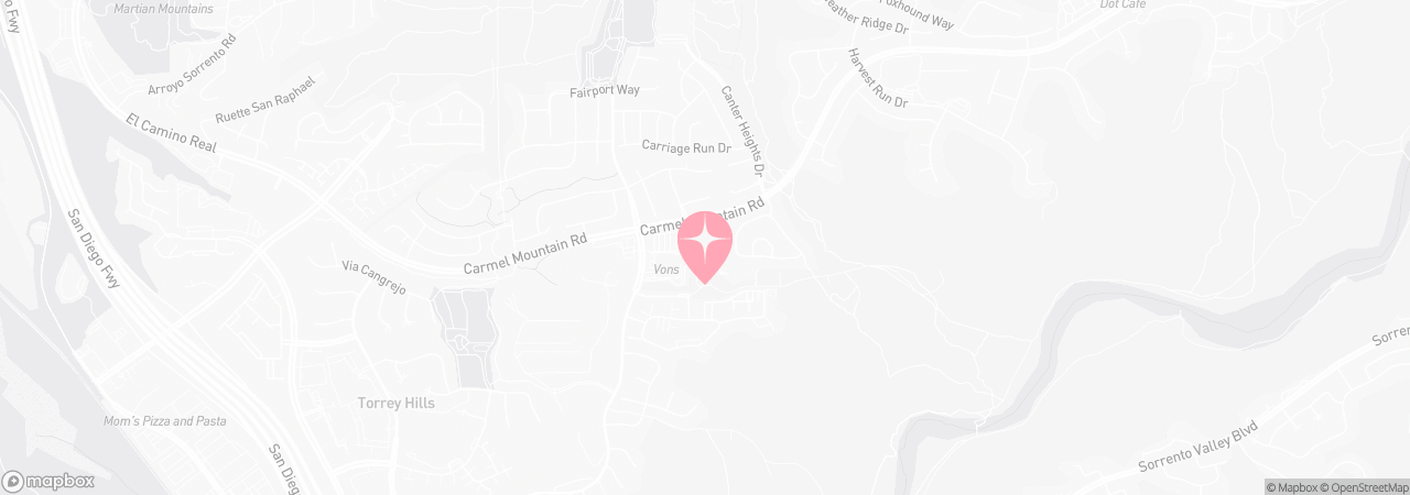 Map of Tutu School Carmel Valley