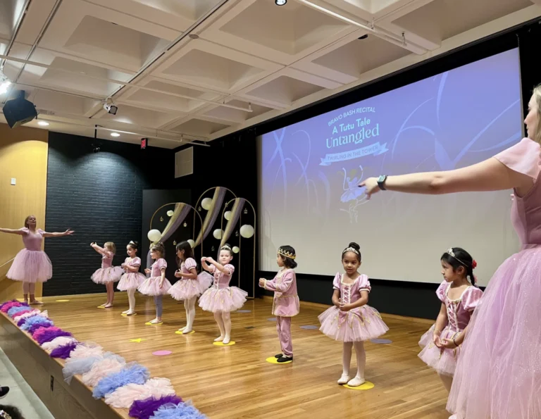 Tutu School Cary students and teachers at Spring Bravo Bash ballet recital 2026 at the North Carolina Museum of Art.