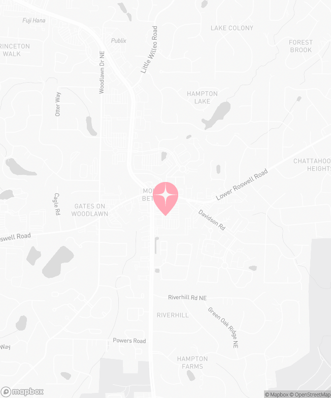 Map of Tutu School East Cobb