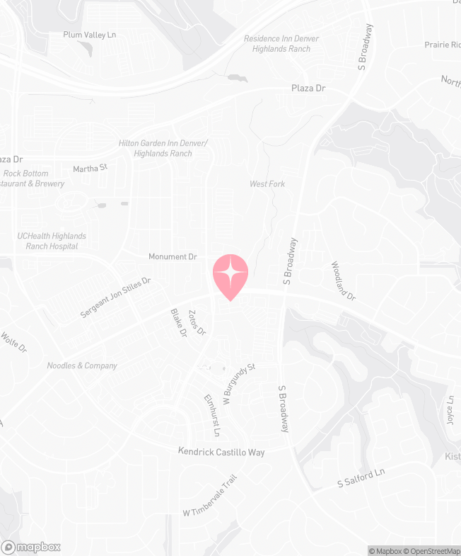 Map of Tutu School Highlands Ranch