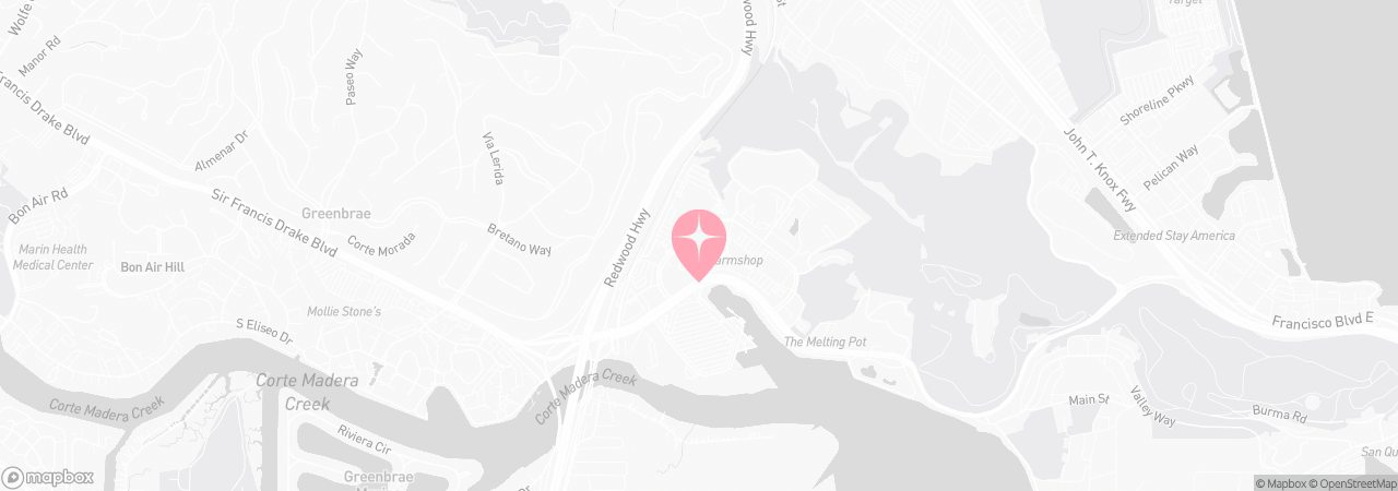 Map of Tutu School Larkspur