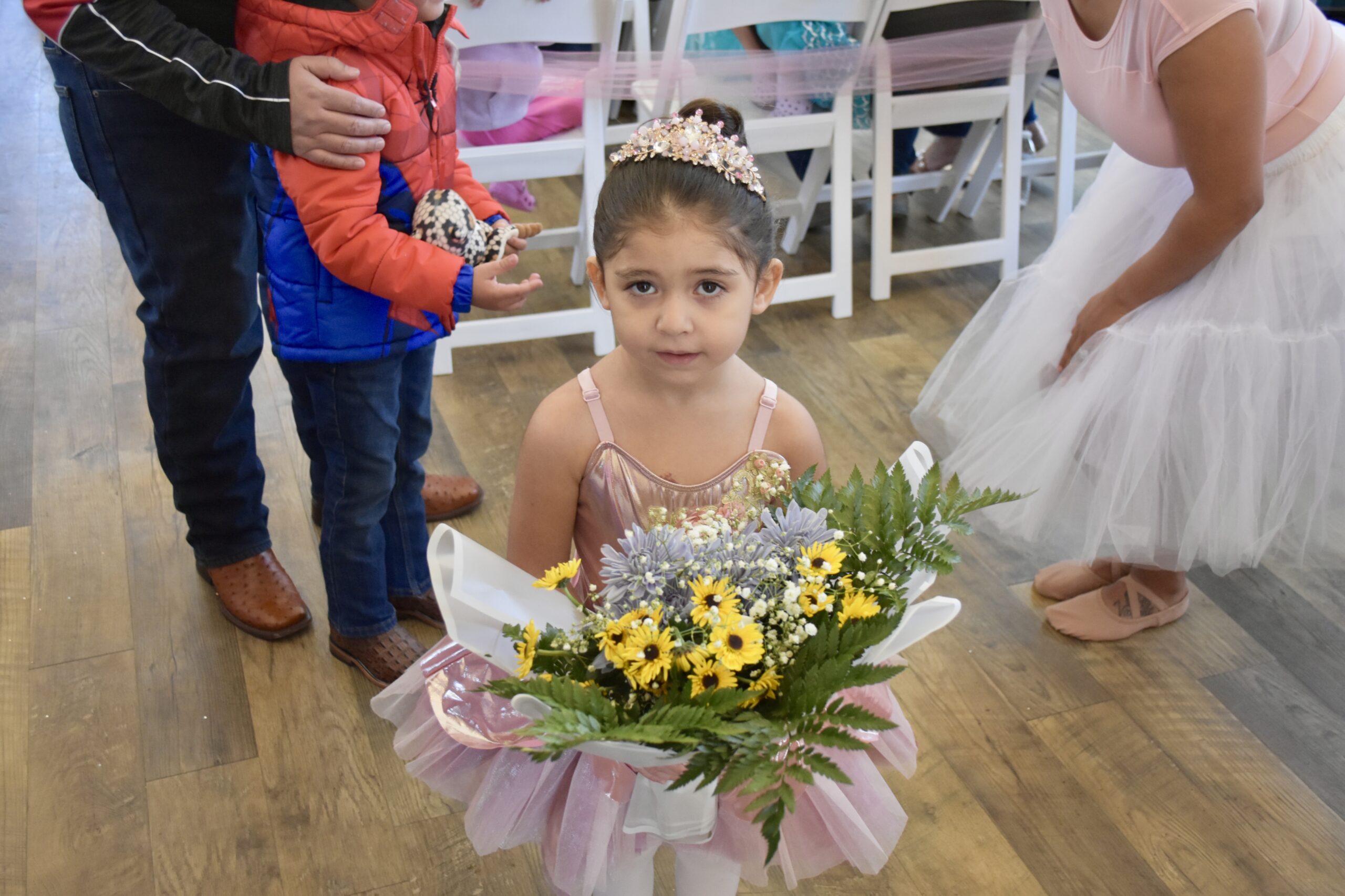 Mailee at her first recital: Waltz of the Flowers