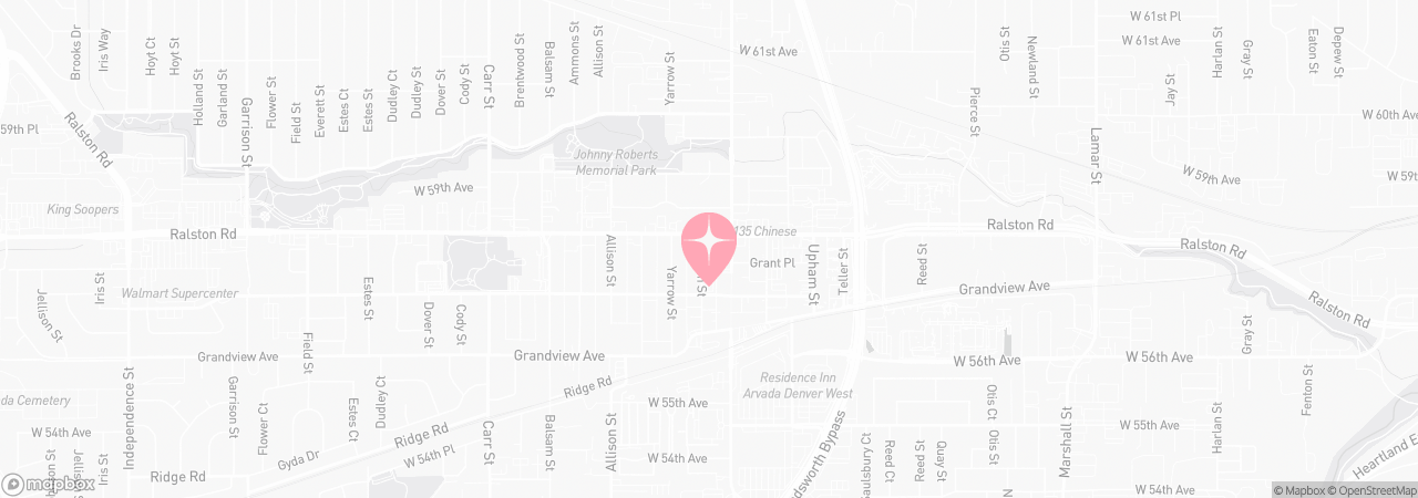 Map of Tutu School Arvada