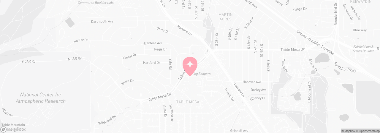 Map of Tutu School Boulder