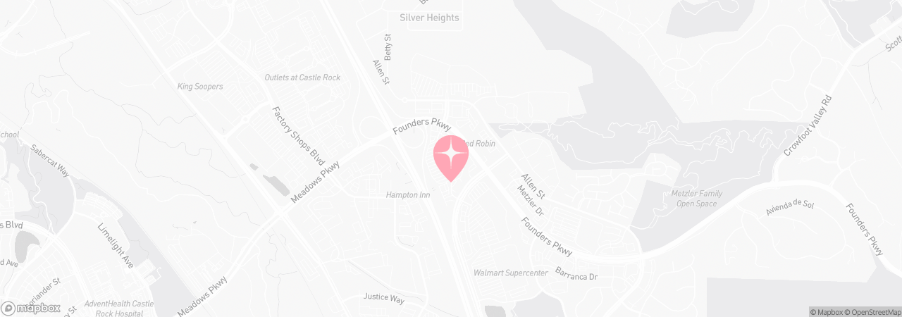 Map of Tutu School Castle Rock