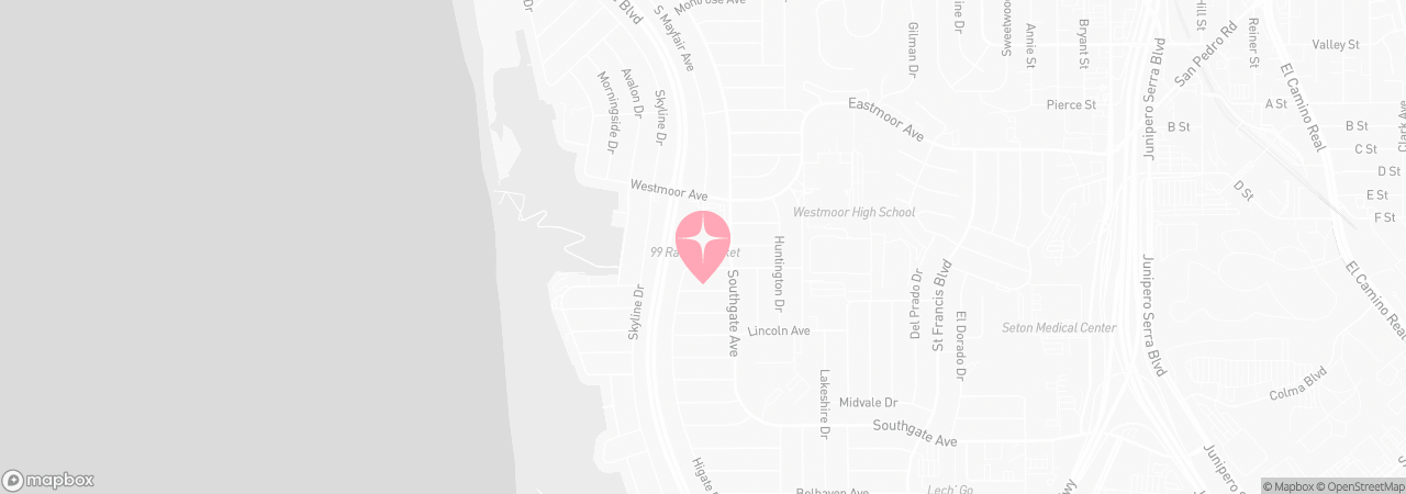 Mapa de Tutu School Daly City