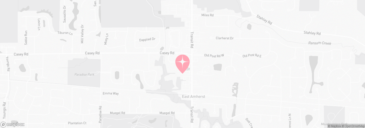 Map of Tutu School East Amherst