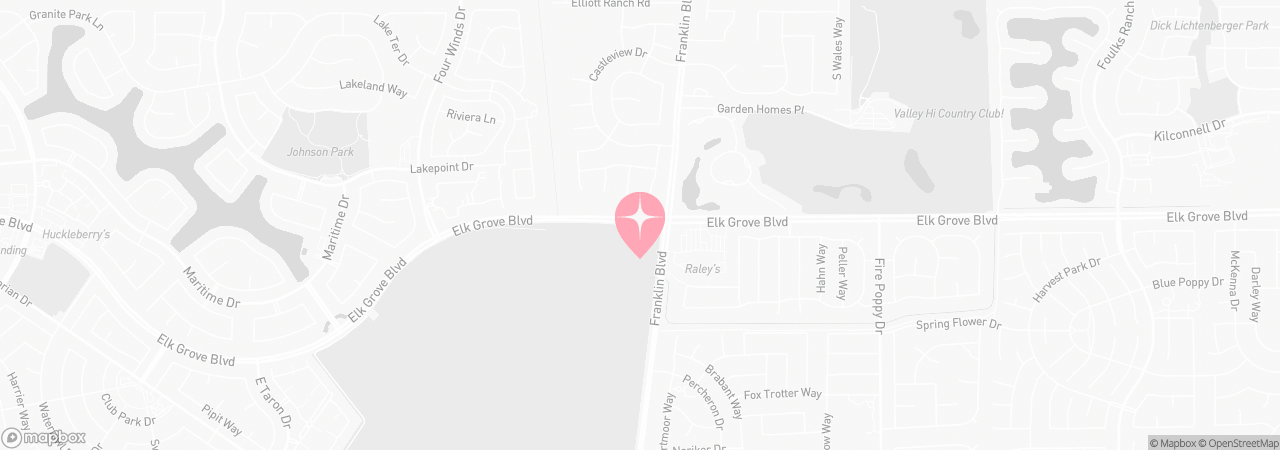 Map of Tutu School Elk Grove