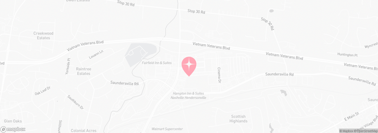 Map of Tutu School Hendersonville