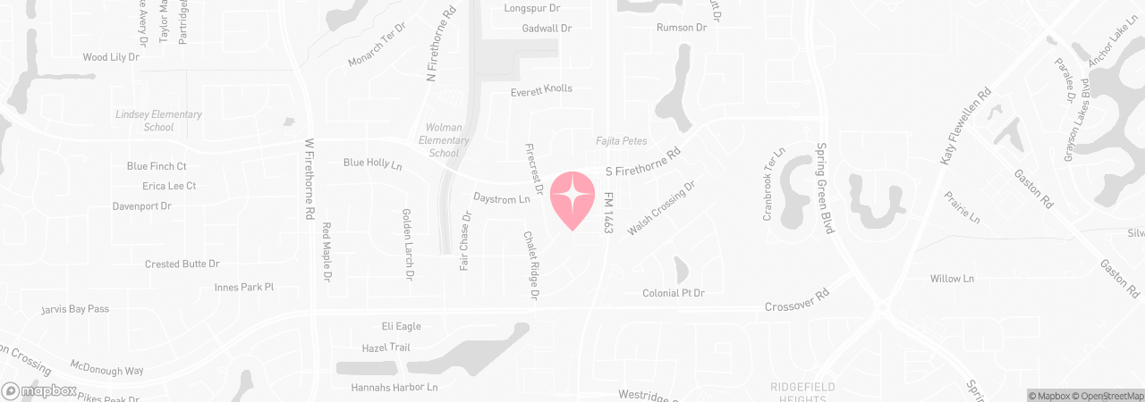 Map of Tutu School Katy