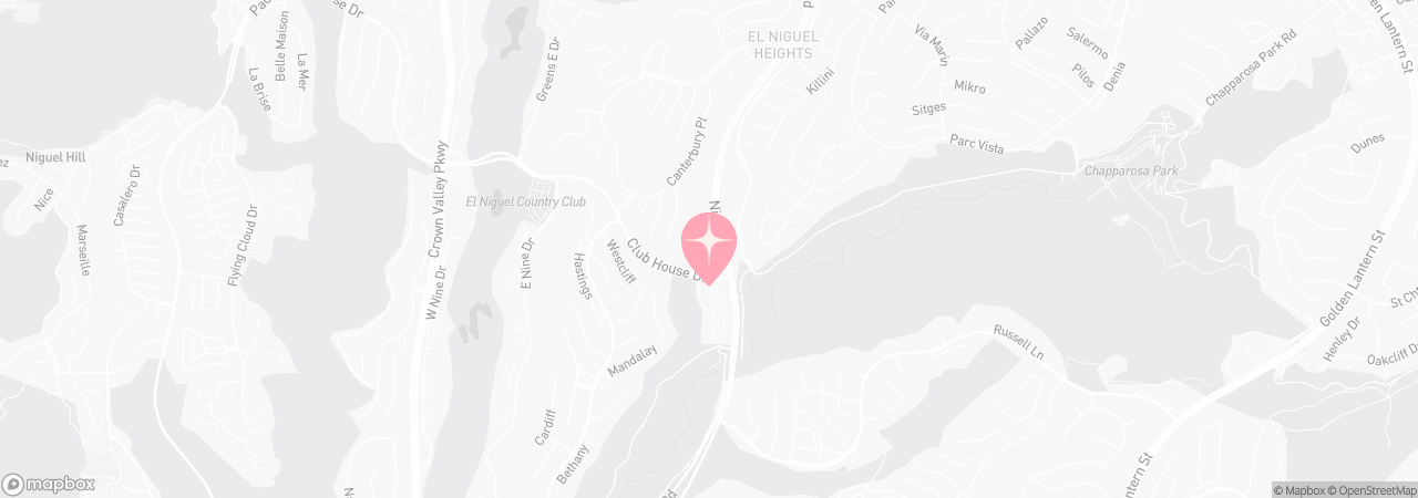 Map of Tutu School Laguna Niguel