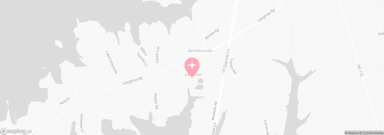 Map of Tutu School Lake Norman