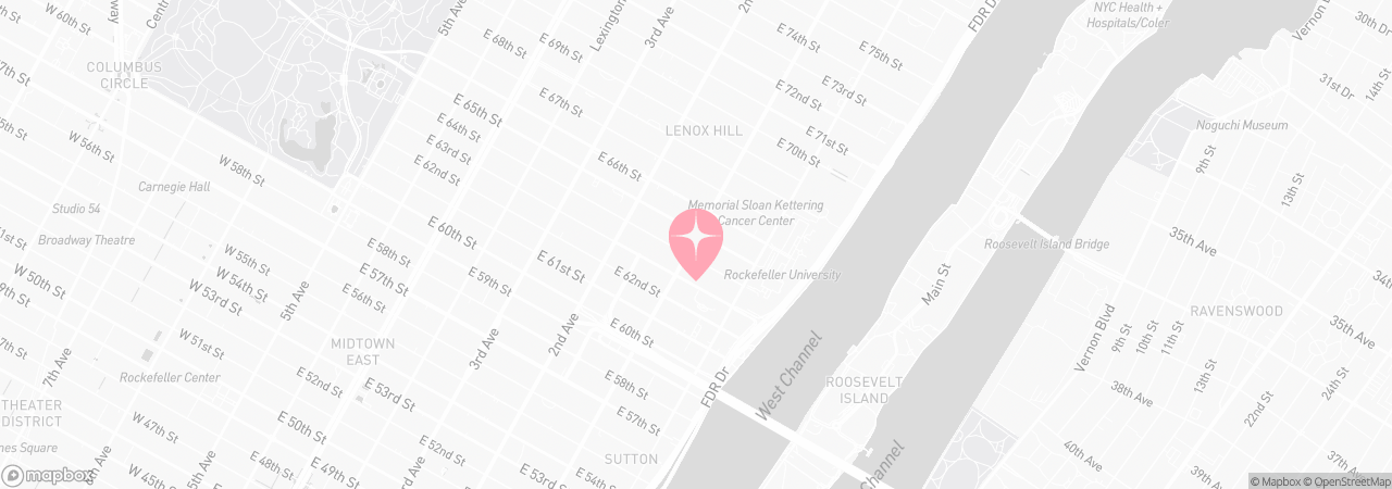 Mapa de Tutu School Lenox Hill