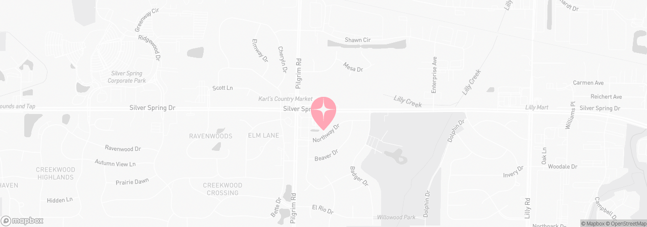Mapa de Tutu School Menomonee Falls