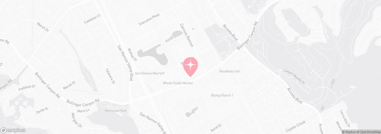 Map of Tutu School San Ramon