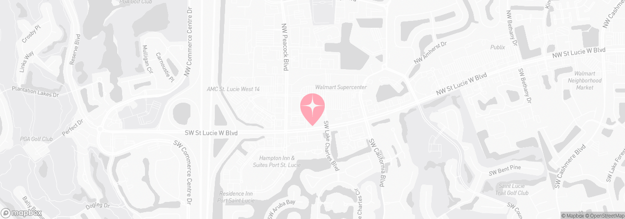 Map of Tutu School St Lucie West