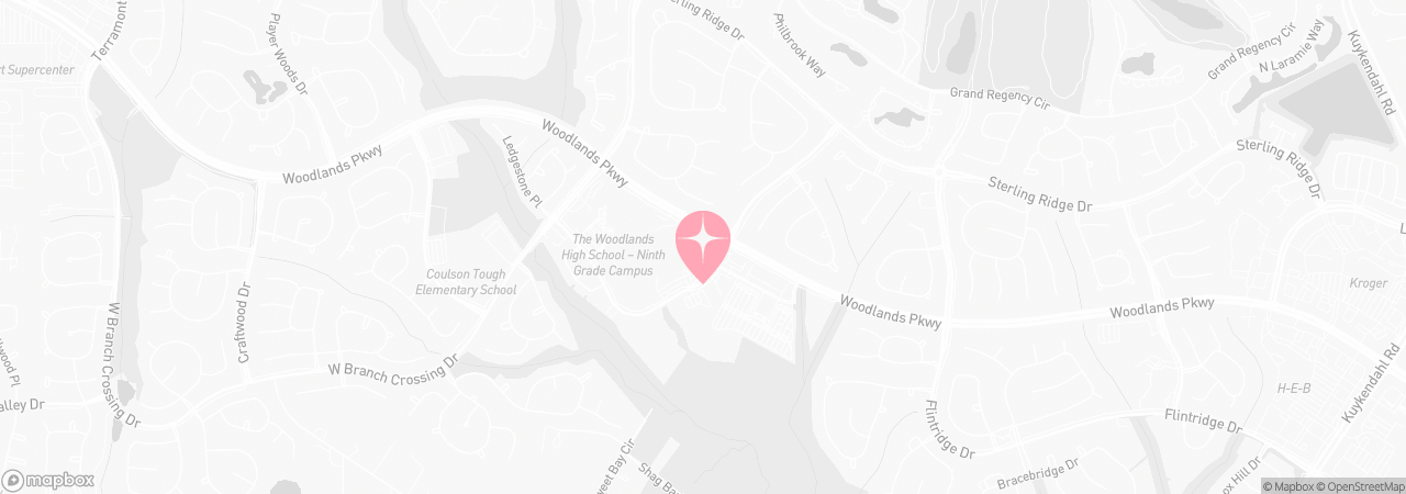 Mapa de Tutu School The Woodlands