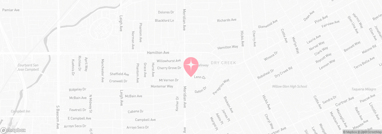 Map of Tutu School Willow Glen