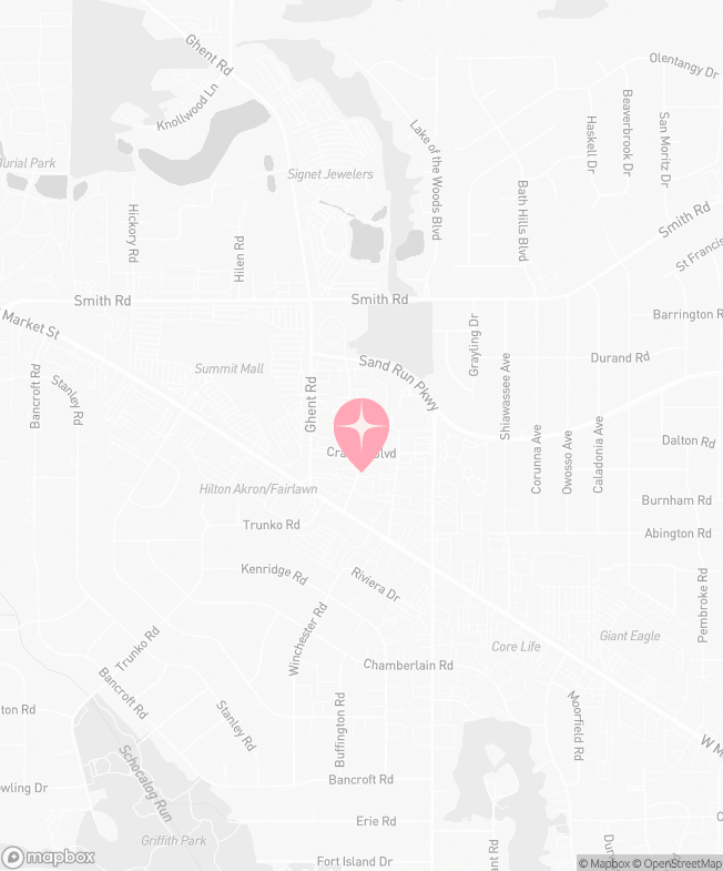 Mapa de Tutu School Akron