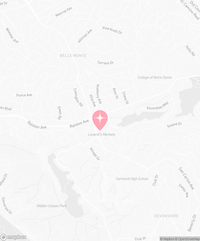 Mapa de Tutu School Belmont