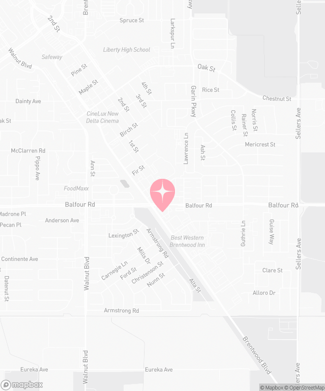 Map of Tutu School Brentwood