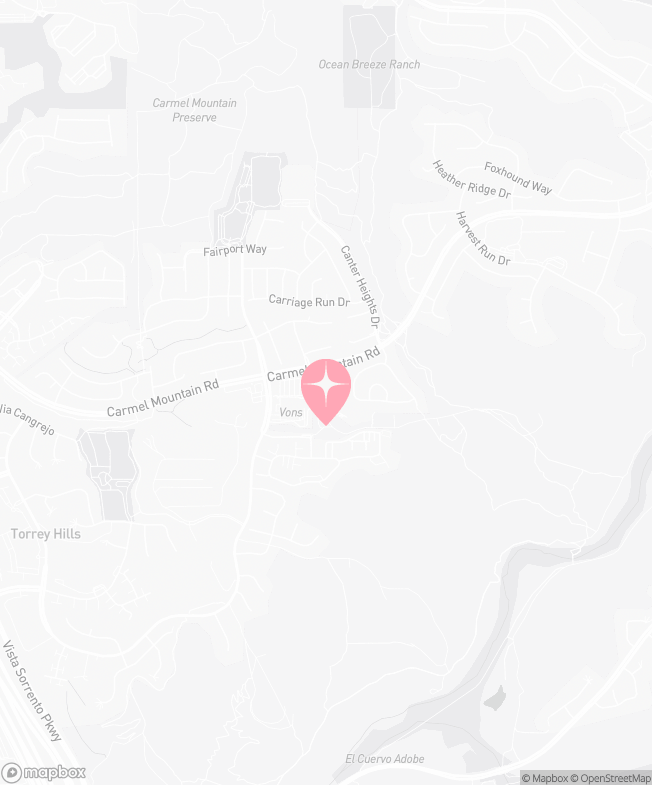 Map of Tutu School Carmel Valley