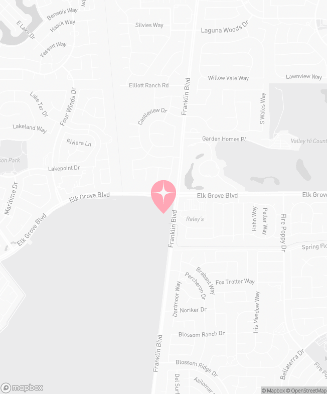 Map of Tutu School Elk Grove