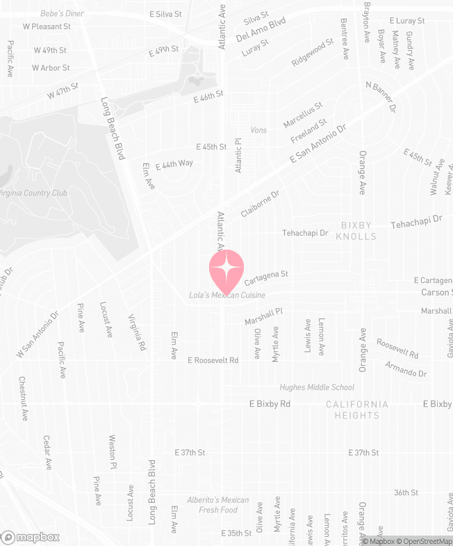 Map of Tutu School Long Beach