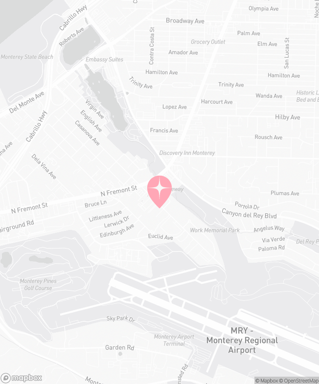 Mapa de Tutu School Monterey