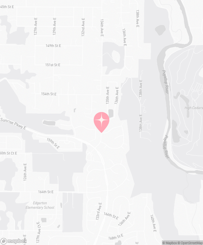Mapa de Tutu School Puyallup