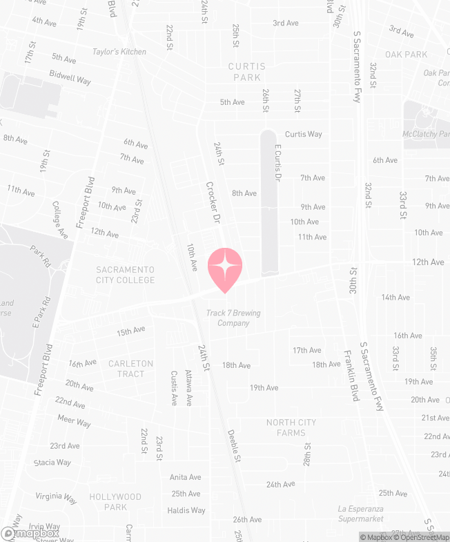 Map of Tutu School Sacramento