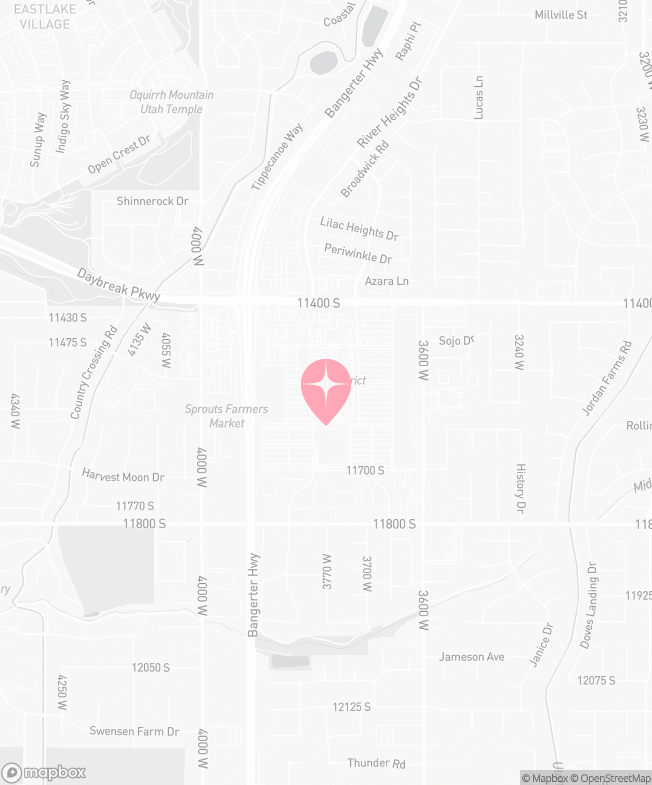 Map of Tutu School South Jordan