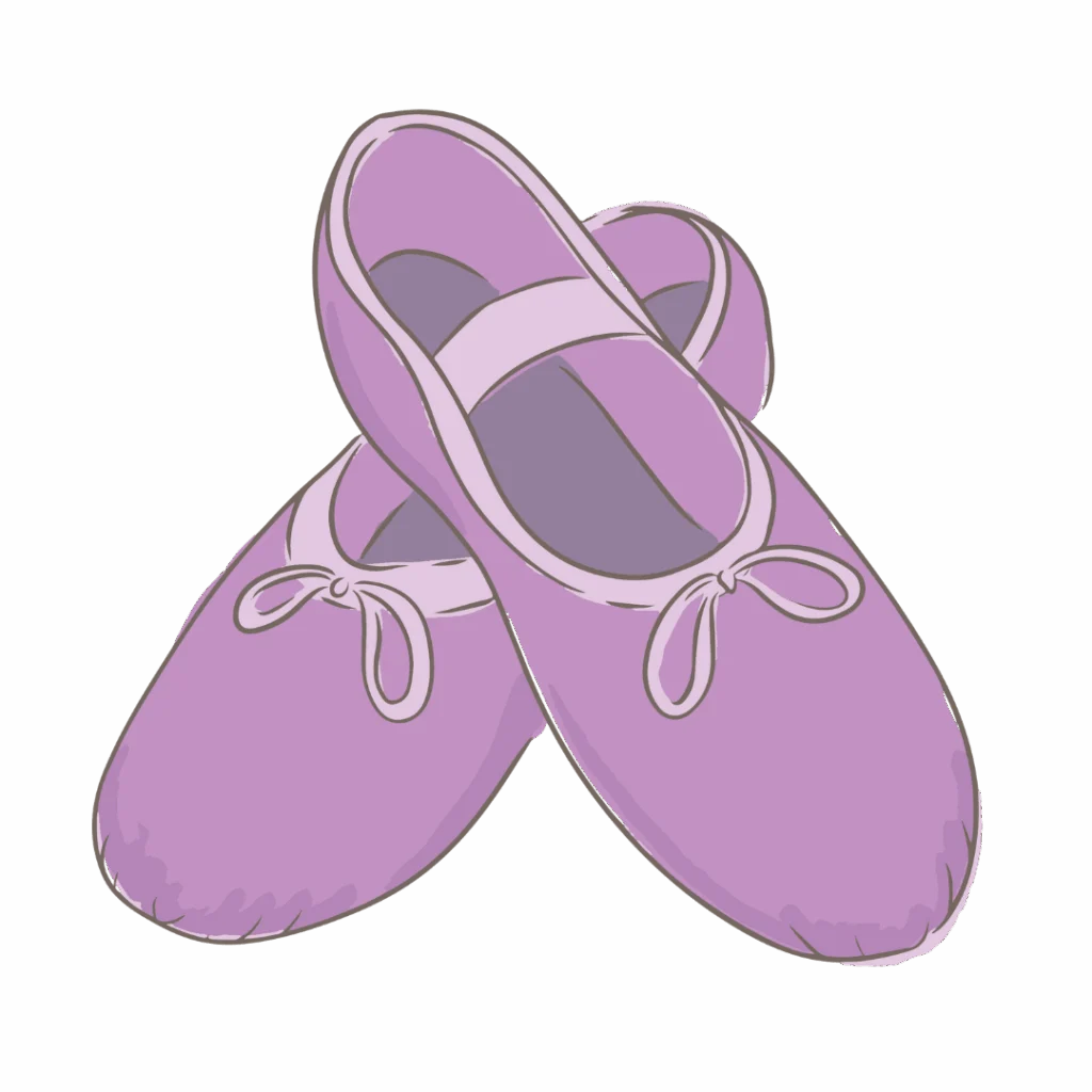 purple tutu school ballet shoes