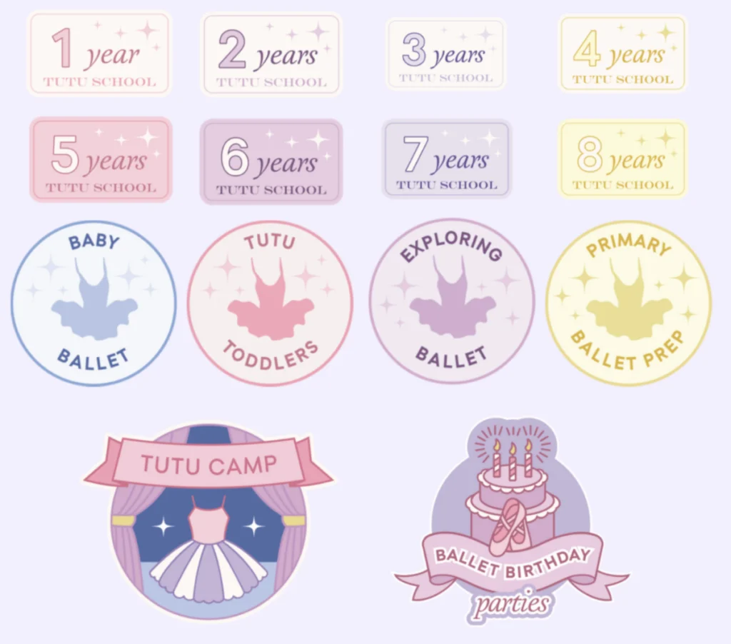 Milestone patches at Tutu School Wilmington