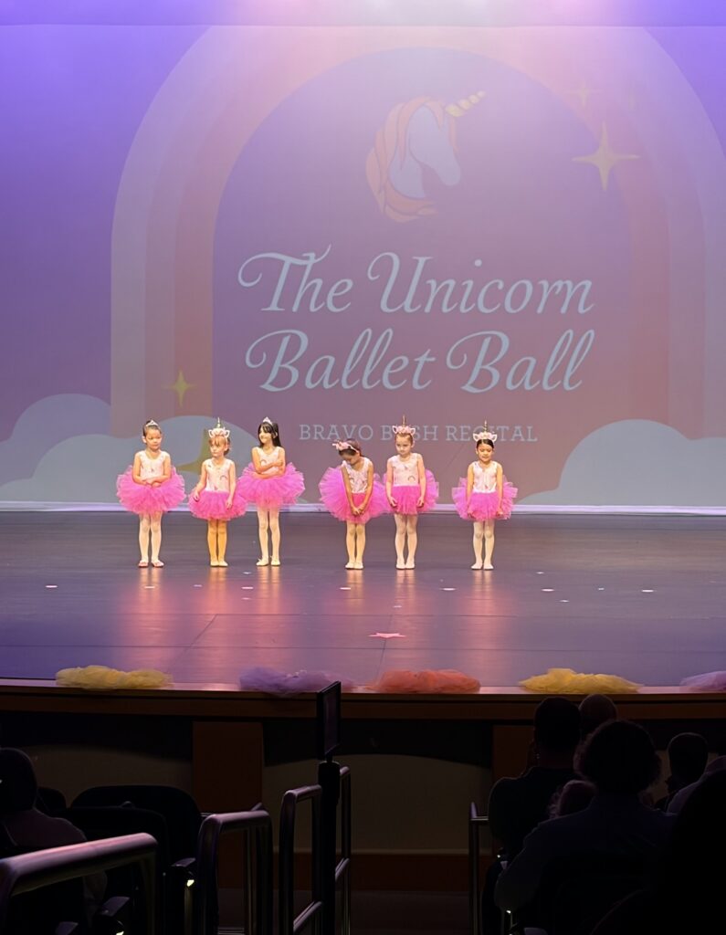 Bravo Bash recital stage
