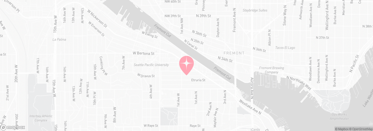 Map of Tutu School Seattle