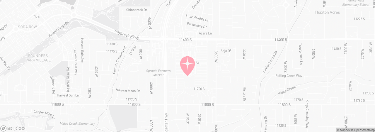 Map of Tutu School South Jordan